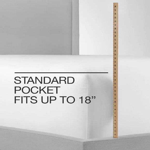 new WHITE Charter Club Damask Solid 550 TC 100% Supima Cotton Queen Sheet Set - Picture 3 of 7